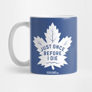 Maple Leafs "Just Once" Dark Mug